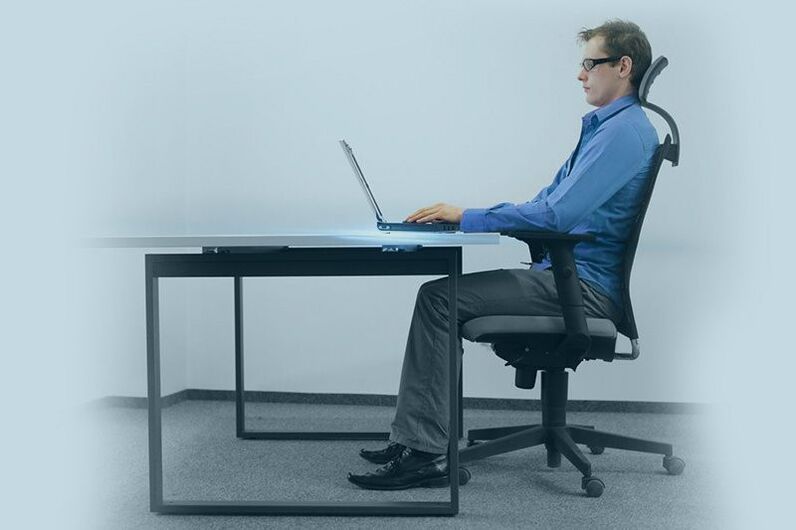 ergonomická stolička pre osteochondrózu